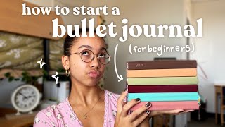 the ULTIMATE guide for how to start a BULLET JOURNAL for beginners ✨ [upl. by Onabru]