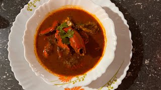 Crab Recipe Crab Curry  Khekda Curry Recipe  Crab Masala  Spicy Crab Recipe  Nandu Masala [upl. by Sirad]