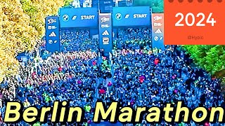 “BERLIN MARATHON 2024 FULL RACE Highlights  RecordBreaking Moments” [upl. by Ihsir]