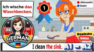 Say GOODBYE to Language Barriers with These German Phrases  Learn German  A1  A2  Part 2 [upl. by Yroggerg]