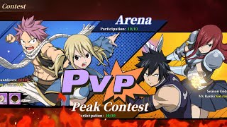 Fairy Tail Fierce Fight  PvP Mode  Arena amp Peak Contest Review [upl. by Karlise]