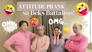 ATTITUDE PRANK sa BEKS BATTALION  Francine Diaz [upl. by Ado438]