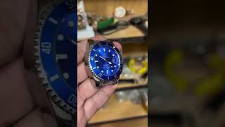 Rolex submariner bluesy usa rolex watch watchlover watchlifestyle india [upl. by Haet123]