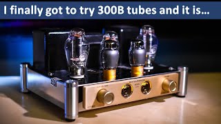 Crazy affordable Reisong A50 300B tube integrated amp [upl. by Bjork803]