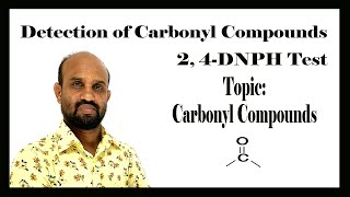 Lesson 15 2 4Dinitrophenylhydrazine amp Its Importance  Topic Carbonyl Compounds  Org Chemistry [upl. by Madanhoj]