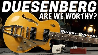 Duesenberg Starplayer TV  Three Steps Ahead  Deep Dive Electric Guitar Review [upl. by Broucek]