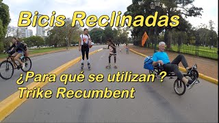 Bicis Reclinadas  Trikes Recumbent ¿Para qué se utilizan  Guillermo se FABRICÓ la suya [upl. by Formica]