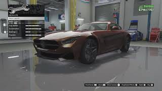 GTA V Benefactor Schlagen GT Mercedes AMG GT vehicle customization PS5 [upl. by Itch]