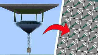 how to make trident form in Minecraft 🤫🤯 Drowned farm minecraft tridentform minecraftform [upl. by Oicnecserc]