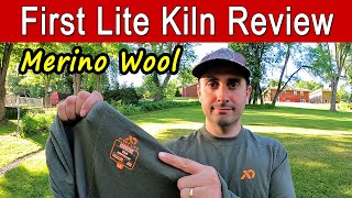 First Lite Kiln 250 Merino Base Layers Review  Crew Shirt  Long John [upl. by Todhunter291]