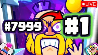 Royal Giant is BREAKING the meta this season  LIVE Clash Royale Ultimate Champion Push [upl. by Boccaj355]