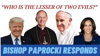 Pope Francis Who is the lesser of two evilsquot between Trump amp Harris [upl. by Acsirp]