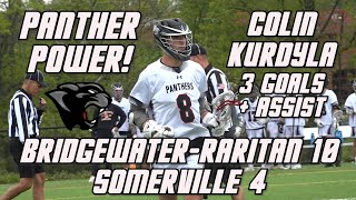 Bridgewater Raritan 10 Somerville 4  Boys Lacrosse highlights [upl. by Annid]