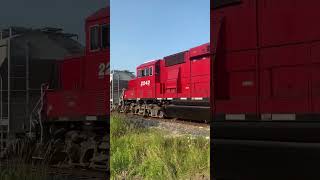 CP 2254 Leading CP H07 into Toronto Yard [upl. by Artsa]