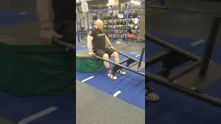 Red5 Performance  Wheelbarrow Backward Roll Shrugs [upl. by Wivinah]