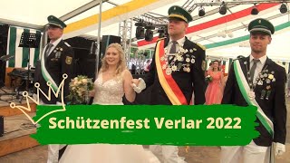 Schützenfest Verlar 2022 [upl. by Nylarad984]