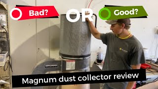 The dust collector every wood worker needs  Tool Review [upl. by Idnil]