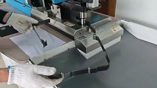 Dovetail processing by ZY320D auto bending machine [upl. by Roselin]