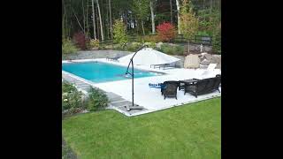 Rhinebeck Gunite Pool water pool [upl. by Reaht]