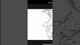 Himalayan mountains himalayas mountains geography map upsc civilserviceexam geographyfacts [upl. by Anailuig]