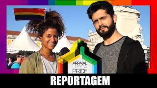 Ricardo Cardoso Visita Arraial Lisboa Pride [upl. by Laurin]