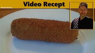 Kroketten met kip  Recept kipkroket met heerlijke biologische kipragout [upl. by Bianca797]