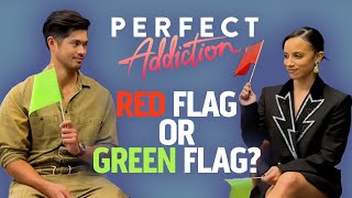 Kiana Madeira amp Ross Butler Reveal Their Relationship Red Flags  Perfect Addiction [upl. by Slyke]