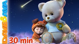 💤Lullabies and Nursery Rhymes  Baby Songs  Dave and Ava 💤 [upl. by Aihsal]