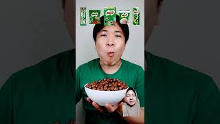 MUKBANG SERBA MILO ‼️shorts viralvideo funnyvideo fyp comedy mukbang [upl. by Judye]