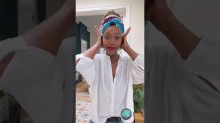 Nouer foulard partie 2 foulard africaine Ankara styles  Suivez le Tuto [upl. by Ribble95]