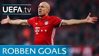 Arjen Robben 5 trademark goals [upl. by Akinaj]