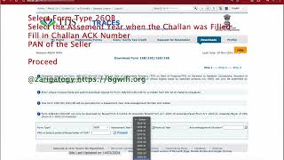 How To Download Form 26QB [upl. by Ronoel]