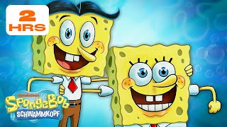 SpongeBobs beste Familienmomente  2 Stunden  SpongeBob Schwammkopf [upl. by Ahsenhoj]