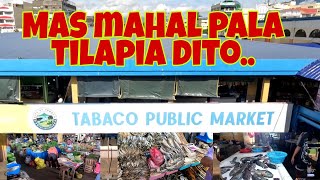 Tabaco City Public Market Adventure  Ang daming mabibili dito [upl. by Atika]