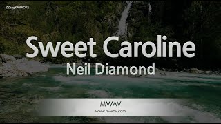 Neil DiamondSweet Caroline Karaoke Version [upl. by Rudman72]