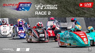 Sidecar World Championship  Assen  2023  race 2  ENGLISH [upl. by Barcroft]