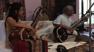 Music Sharing Sessions with CoTravelers❤️ Raga Bageshri in Meditation with Sitar at Kaivalyadham [upl. by Enyaw836]