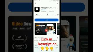 Best Video Downloader App For Android 2024 shorts short videodownloader downloader app [upl. by Giorgio]