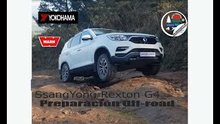 SsangYong Rexton G4  Preparación OffRoad Club Rutas Turísticas 4x4 [upl. by Oneill]