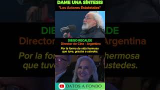 Argentina Recalde y Subsidios INCAA al cine argentino shorts milei DatosArg incaa argentina [upl. by Leyameg]