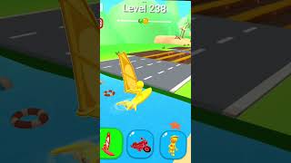 shapeshifting level 238funny race gameplay new hyper casual games shorts gameplay [upl. by Pell]