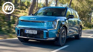 FIRST DRIVE Kia EV9 – MASSIVE New Range Rover Rival [upl. by Winwaloe]