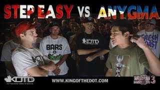 KOTD  Rap Battle  Step Easy vs Anygma  WD3 [upl. by Bello]