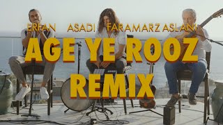 ASADI Erfan amp Faramarz Aslani  Age Ye Rooz Remix Official Music Video [upl. by Ynohtnacram]