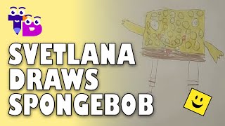 Lets Draw SpongeBob SquarePants [upl. by Renruojos]