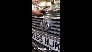 How to open a Volkswagen Passat bonnet if cable snaps or breaks [upl. by Sil681]