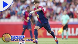 BARCA FC News Official Barcelona youngster replaces teammate in Spain U21 squad after injury [upl. by Ainad]