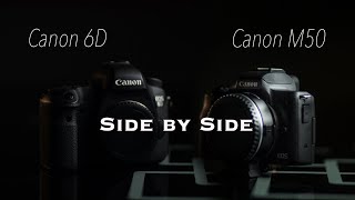 Canon 6D vs Canon M50  Viltrox Speedbooster Comparison [upl. by Hurty]