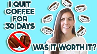 Benefits of QUITTING COFFEE And Side Effects After 30 Days [upl. by Alard]