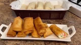 Crab Rangoon Eggrolls No one can resist this delicious twist on a classic CRAB RANGOON [upl. by Ahtnams]